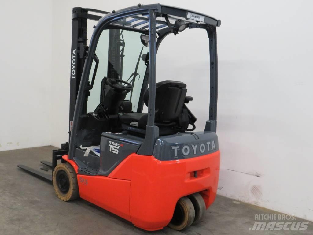 Toyota 8FBE15T Elektrikli forkliftler