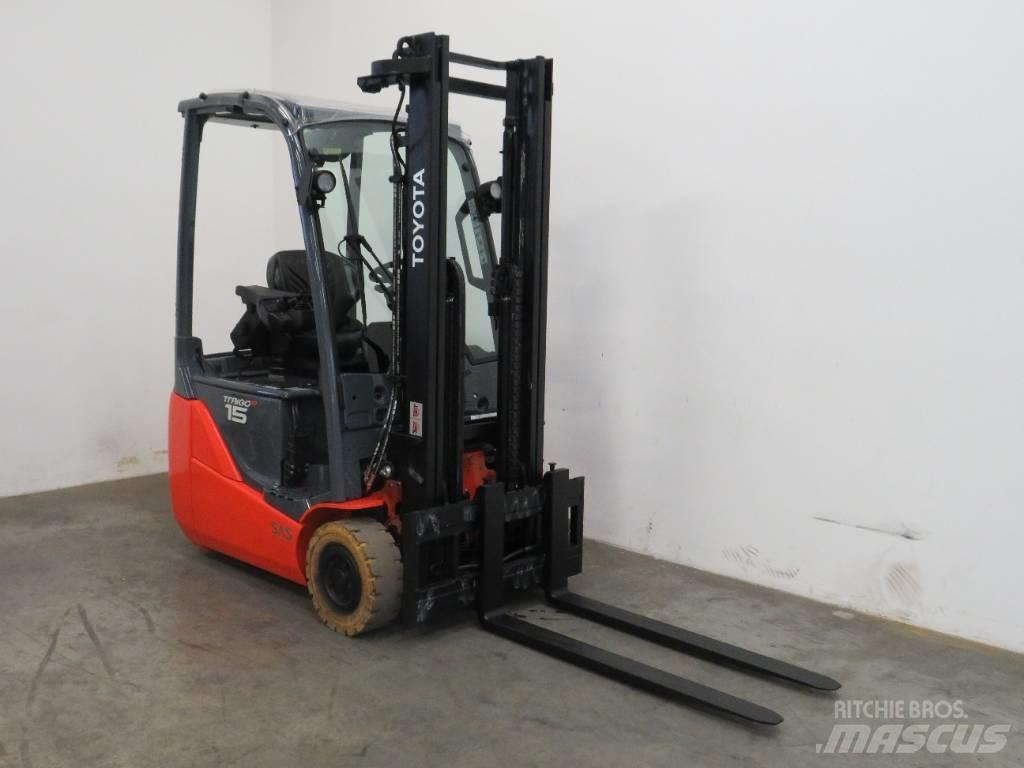 Toyota 8FBE15T Elektrikli forkliftler