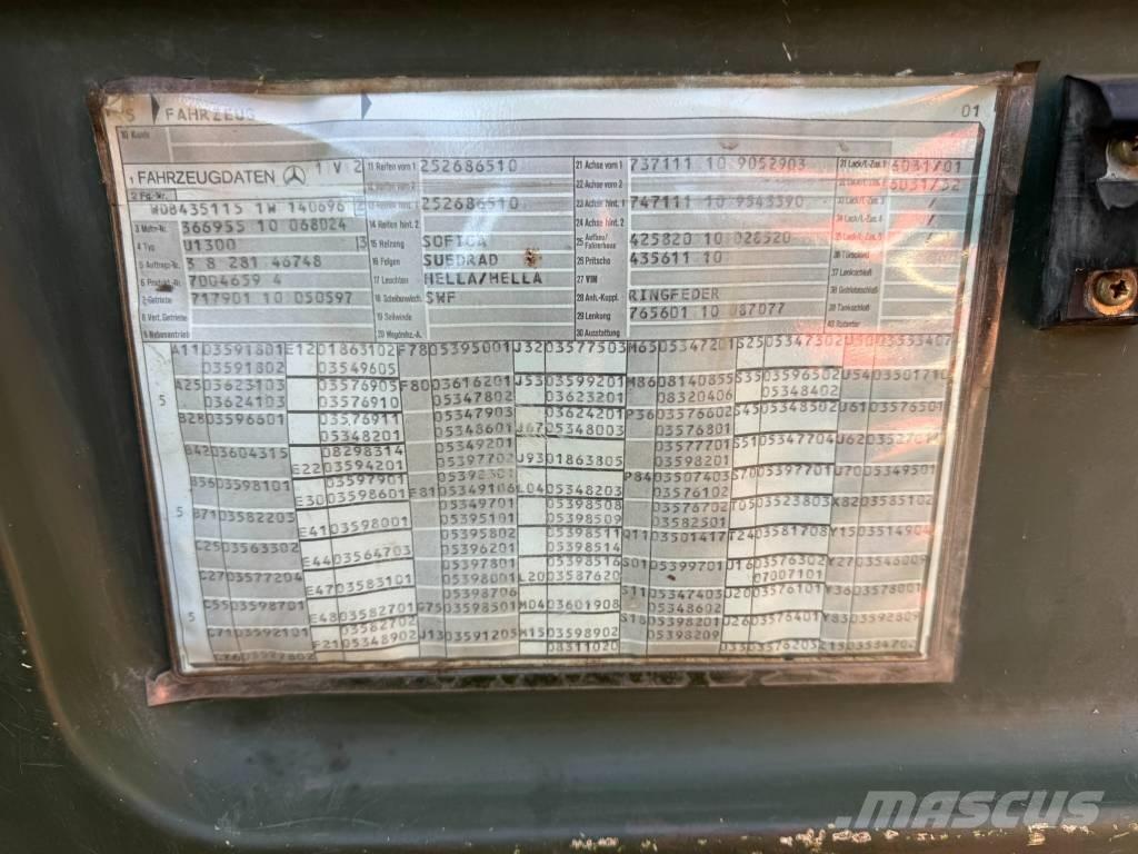 Unimog U1300 Diger kamyonlar