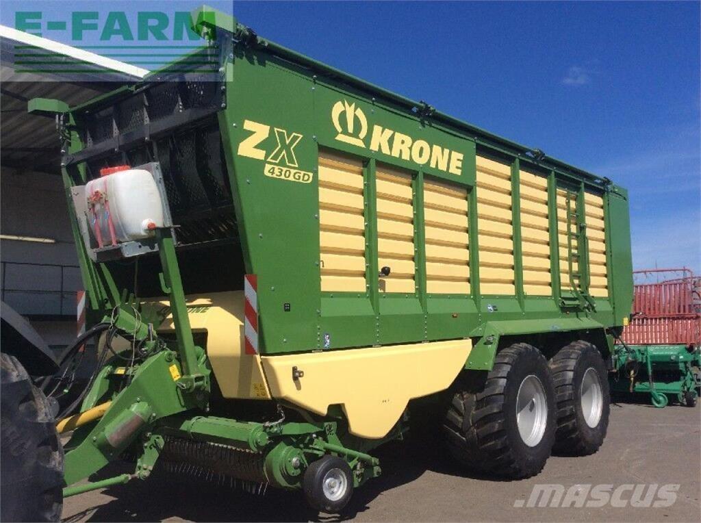 Krone zx 430 gd Hububat/Silaj Römorkları