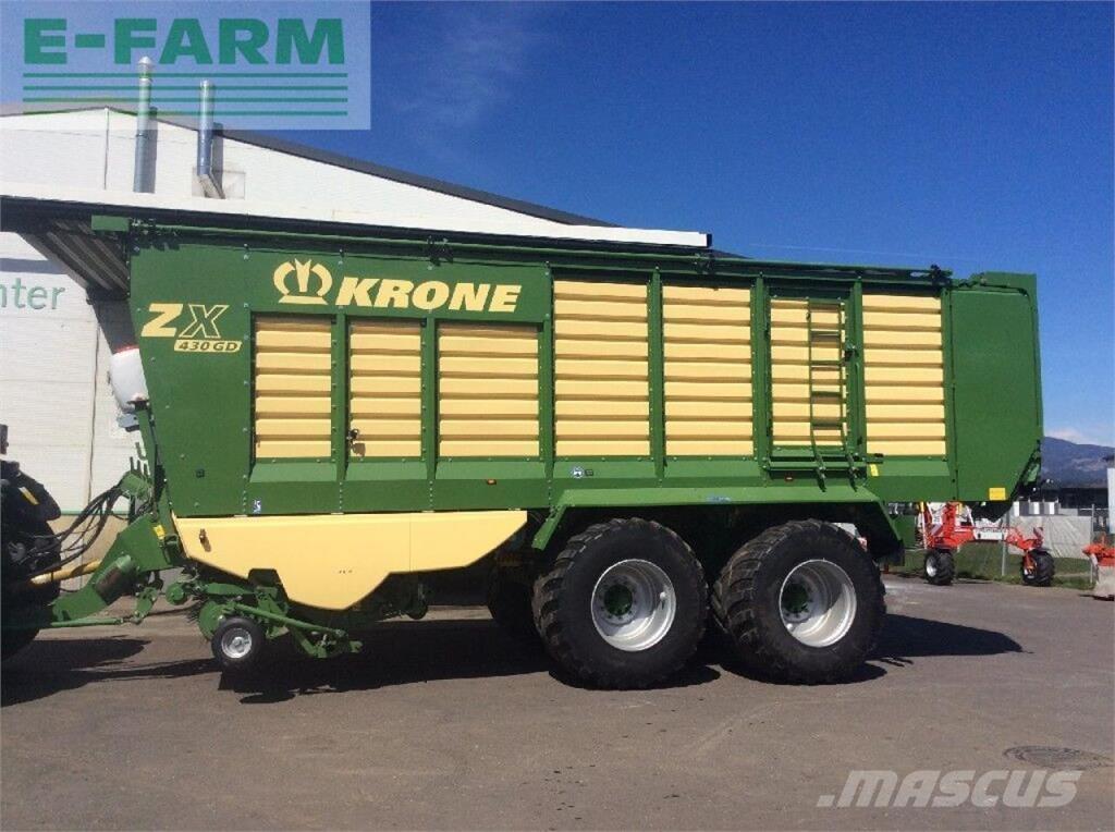 Krone zx 430 gd Hububat/Silaj Römorkları