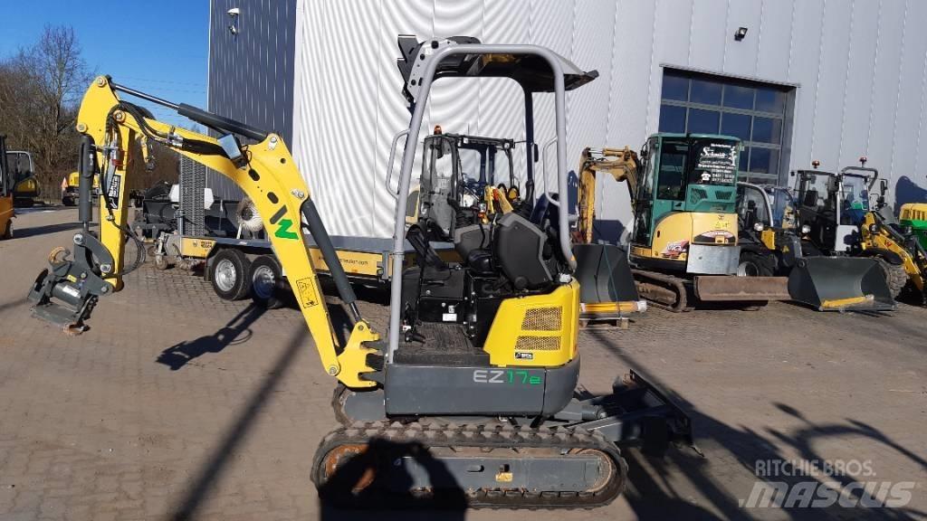 Wacker Neuson EZ17e Paletli ekskavatörler