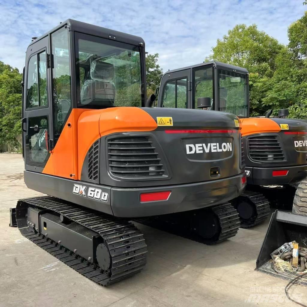Develon DX60D Mini ekskavatörler, 7 tona dek