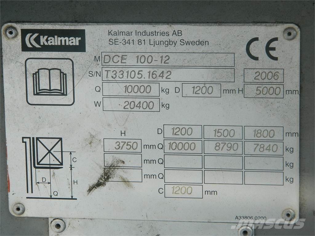 Kalmar DCE100 12 Dizel forkliftler