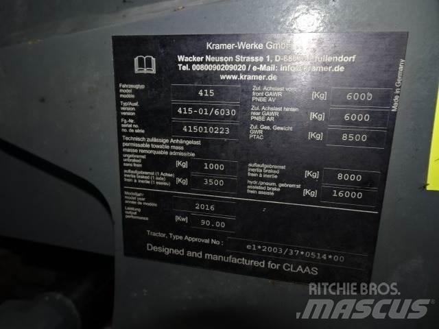 CLAAS 6030 Teleskopik yükleyiciler
