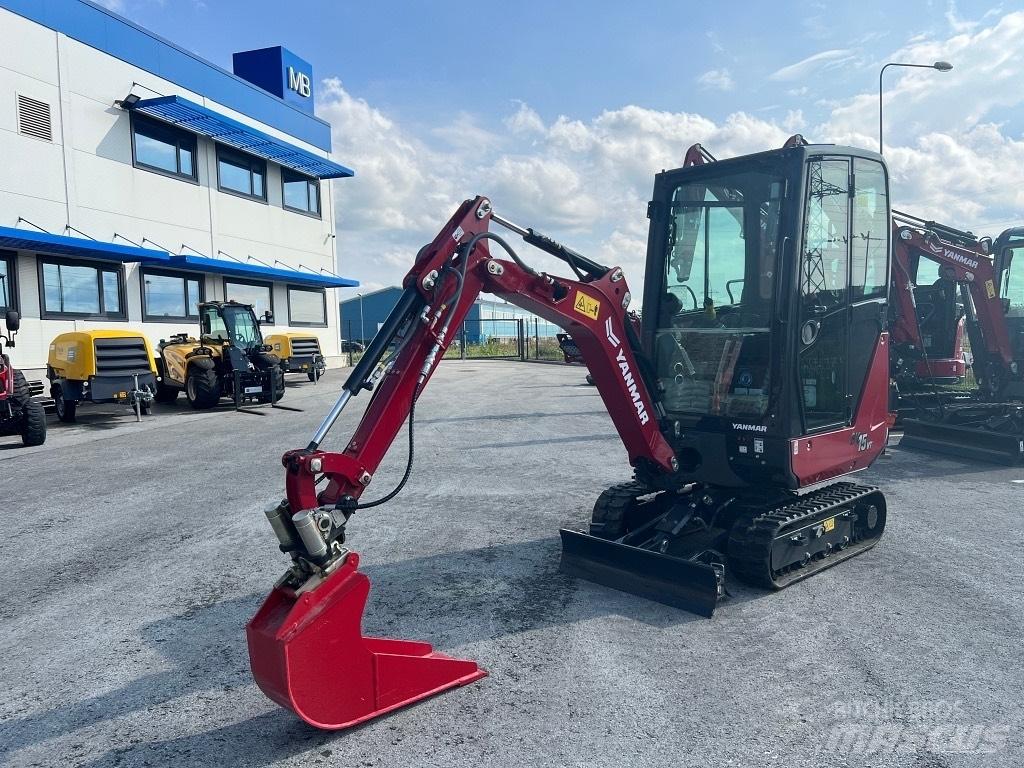 Yanmar SV15VT Mini ekskavatörler, 7 tona dek