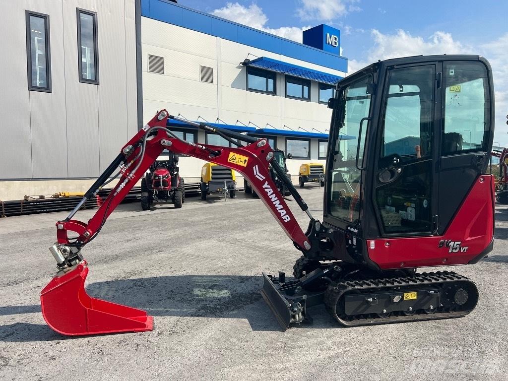 Yanmar SV15VT Mini ekskavatörler, 7 tona dek
