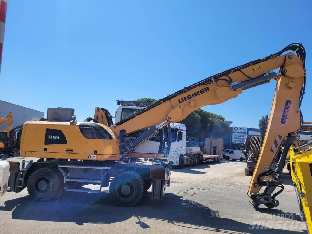 Liebherr LH 24 Lastik tekerli ekskavatörler