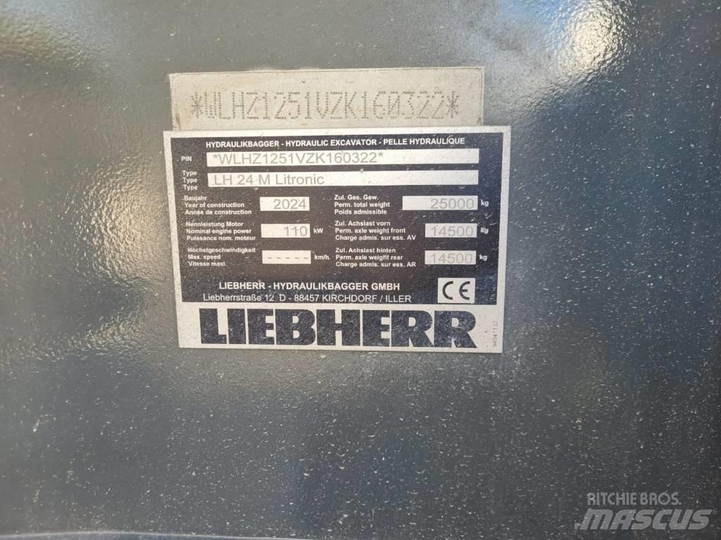 Liebherr LH 24 Lastik tekerli ekskavatörler