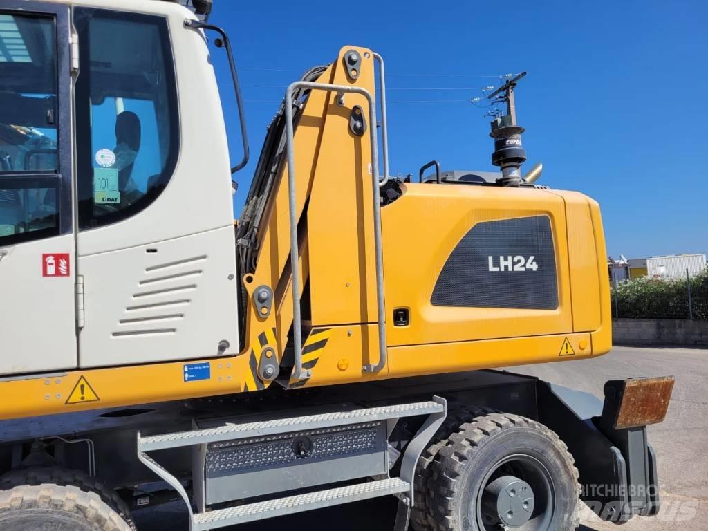 Liebherr LH 24 Lastik tekerli ekskavatörler