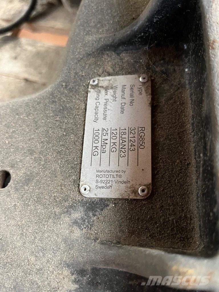 Rototilt R850 Diger