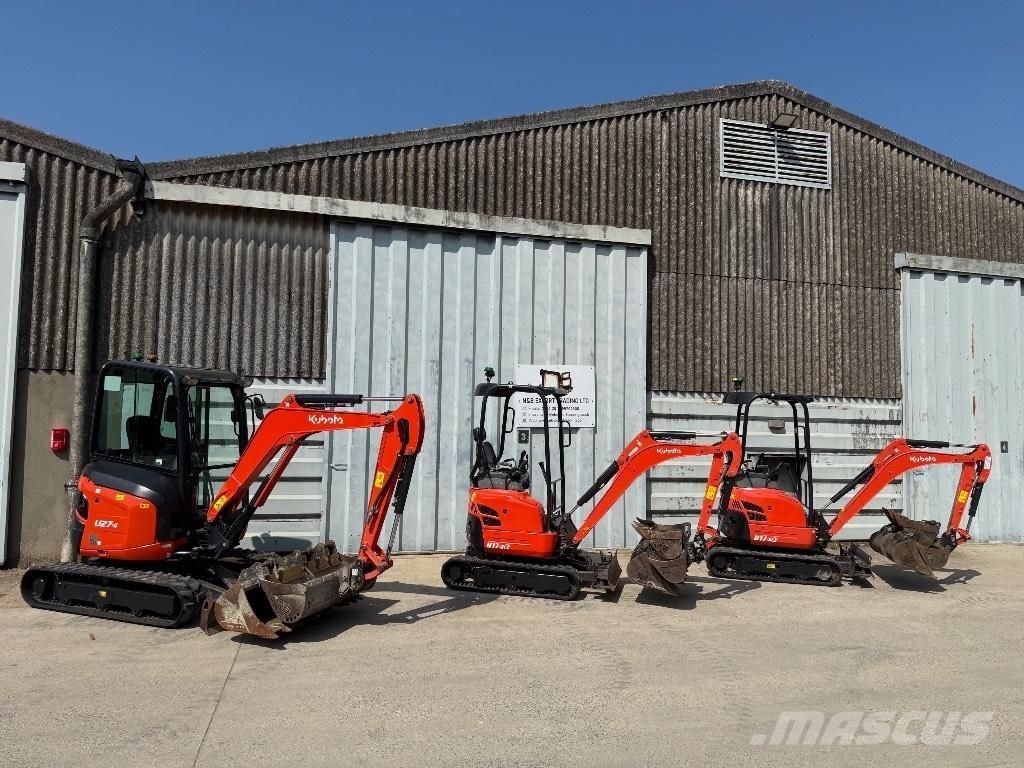 Kubota U 17 Mini ekskavatörler, 7 tona dek