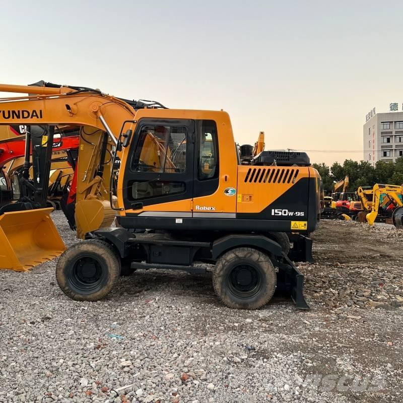 Hyundai R150w Lastik tekerli ekskavatörler