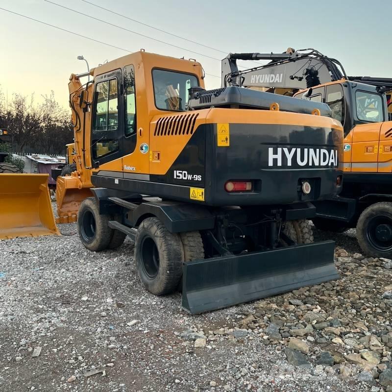 Hyundai R150w Lastik tekerli ekskavatörler