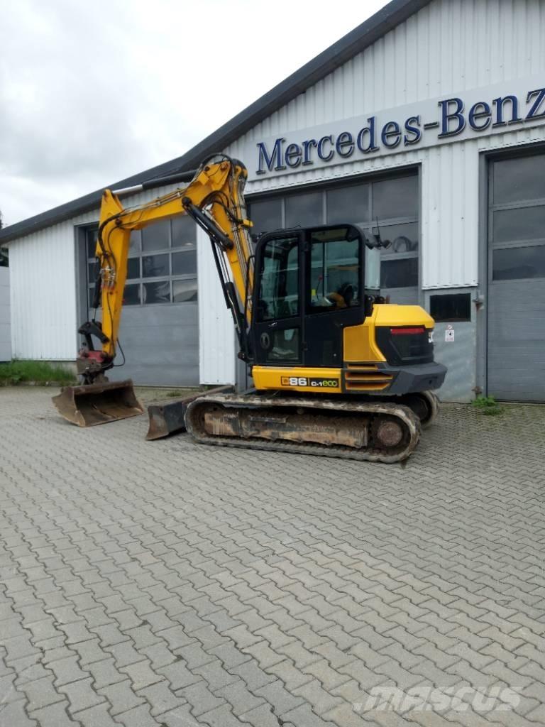 JCB 86C-1 Eco TAB Midi ekskavatörler 7 - 12 t
