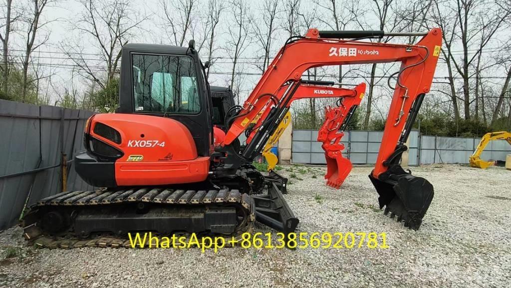Kubota KX 057 Mini ekskavatörler, 7 tona dek