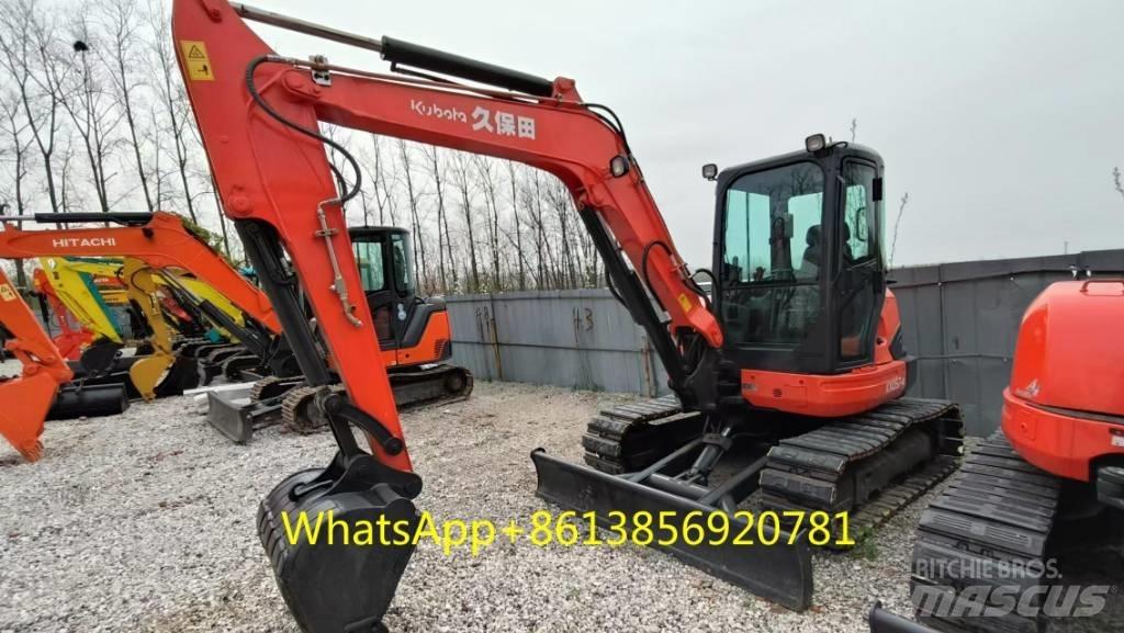Kubota KX 057 Mini ekskavatörler, 7 tona dek