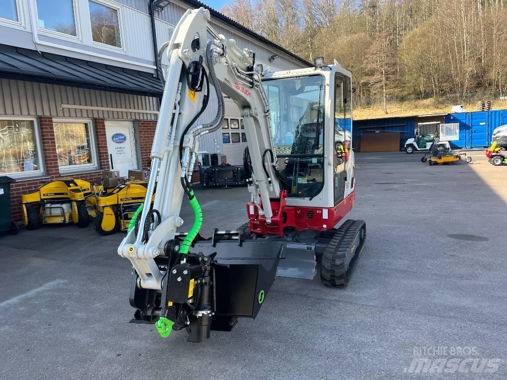 Takeuchi TB 225 Mini ekskavatörler, 7 tona dek