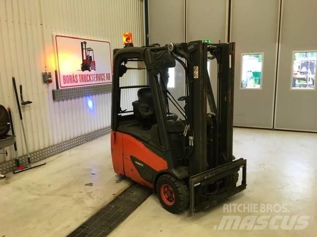 Linde E 14-02 Elektrikli forkliftler