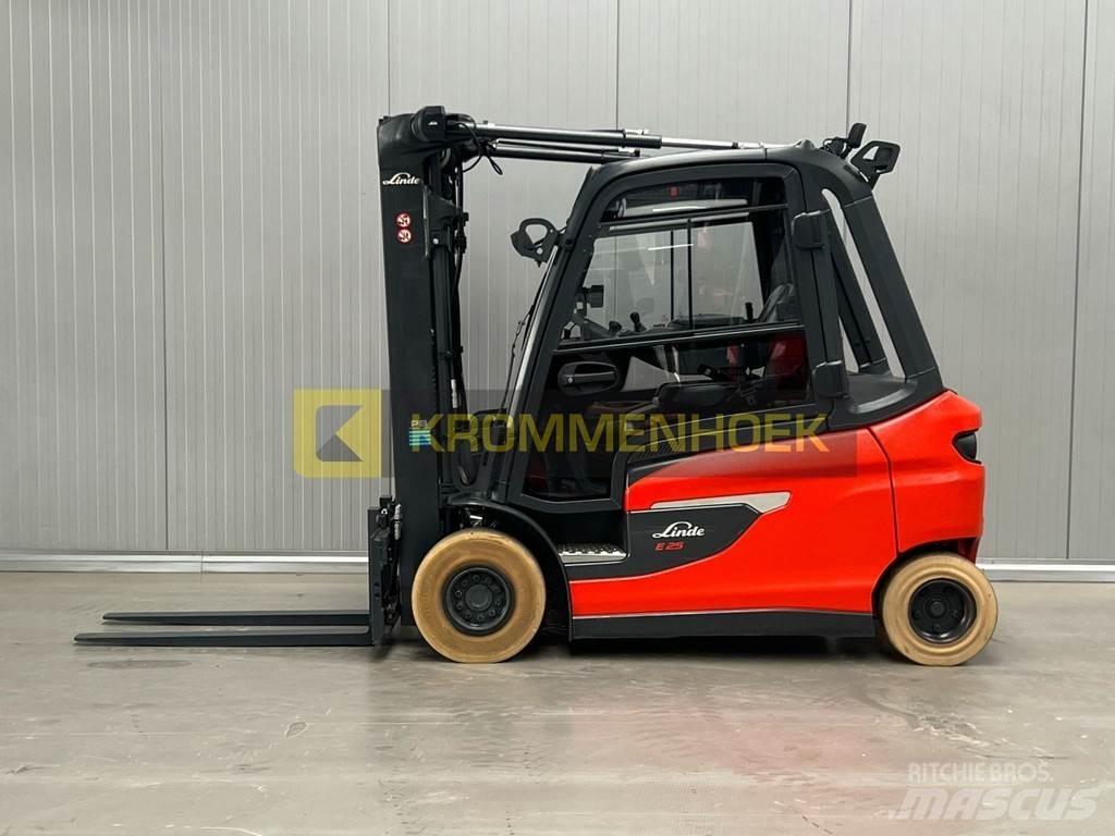 Linde E 25 L Elektrikli forkliftler