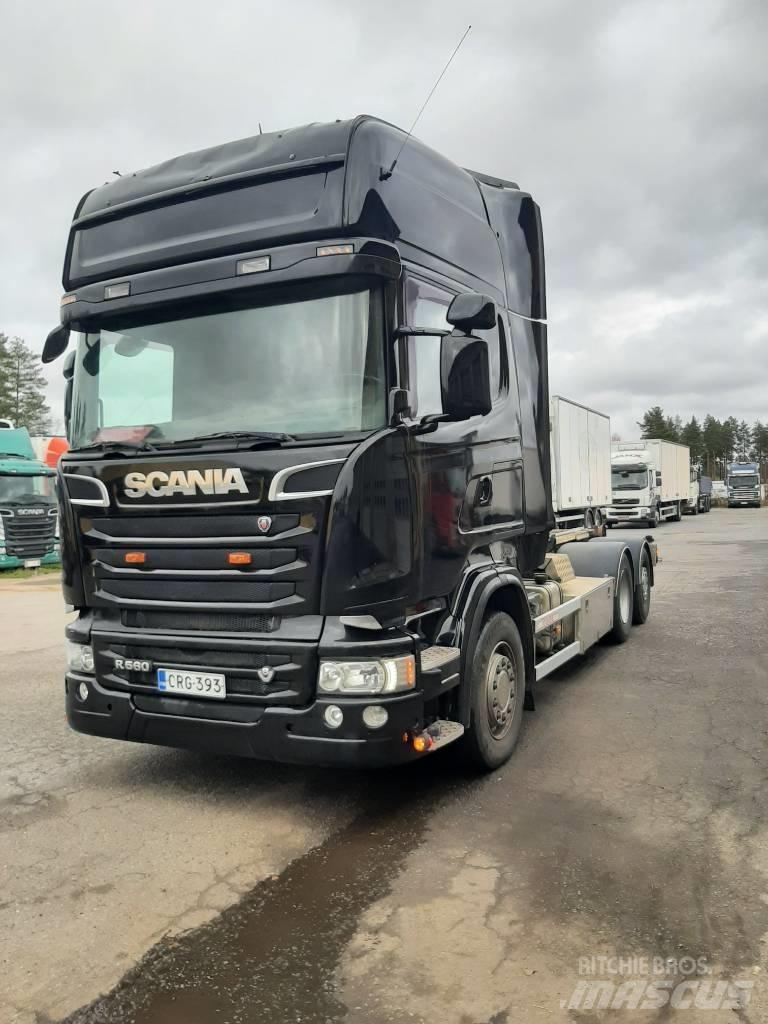 Scania R 560 Vinçli kamyonlar