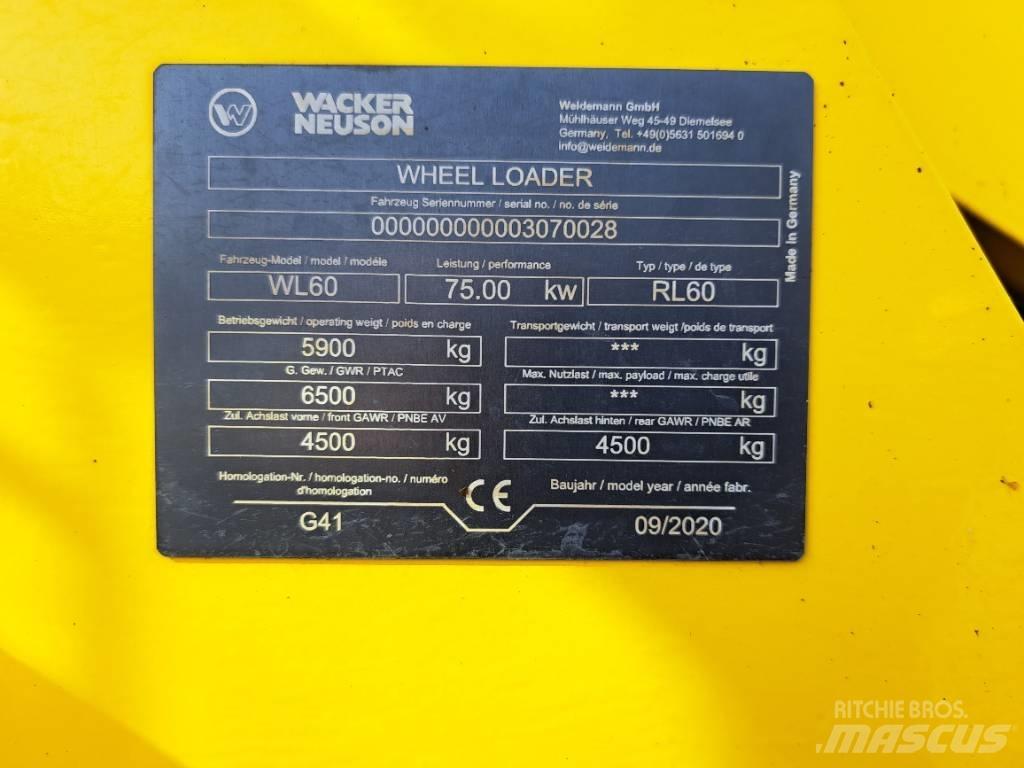 Wacker Neuson WL60 Tekerlekli yükleyiciler
