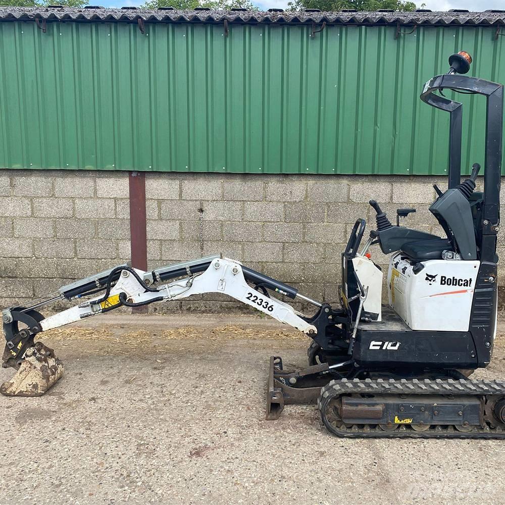 Bobcat E 10 Mini ekskavatörler, 7 tona dek