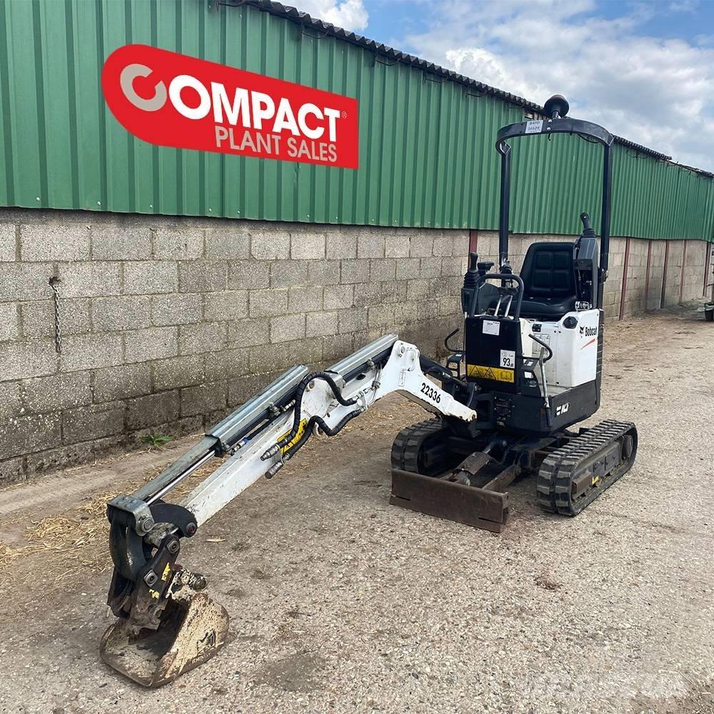 Bobcat E 10z Mini ekskavatörler, 7 tona dek