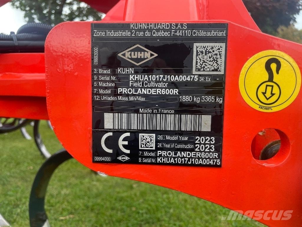 Kuhn Prolander 600R Tirmiklar