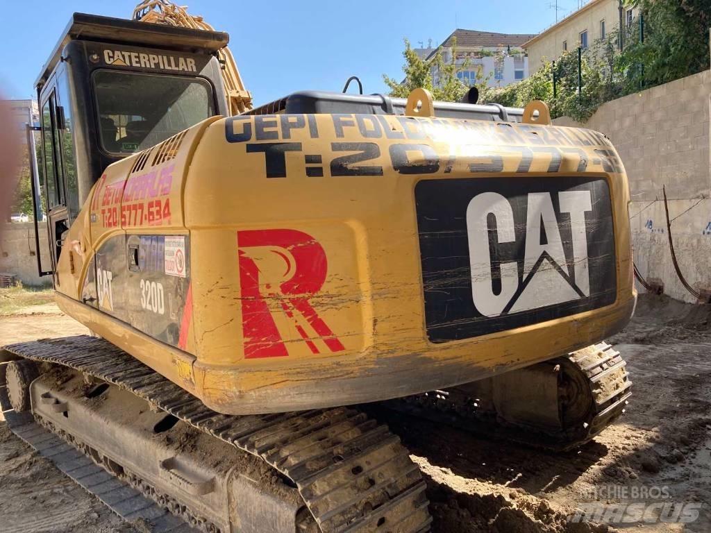CAT 320 D L Paletli ekskavatörler