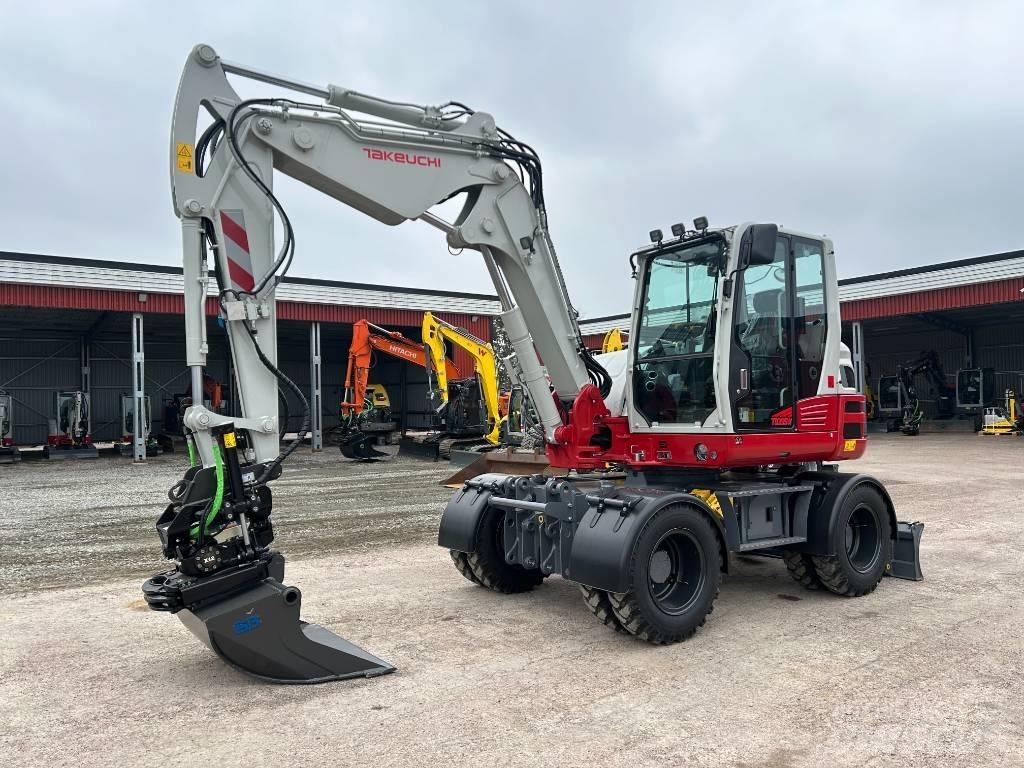 Takeuchi TB395W Lastik tekerli ekskavatörler