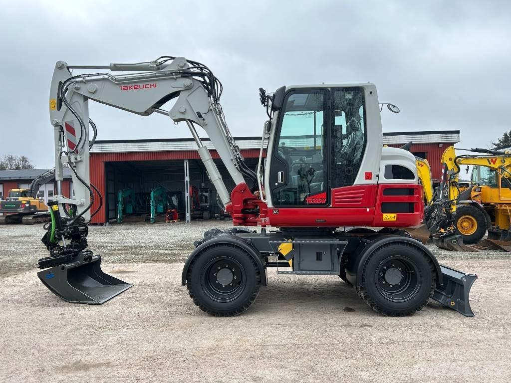 Takeuchi TB395W Lastik tekerli ekskavatörler