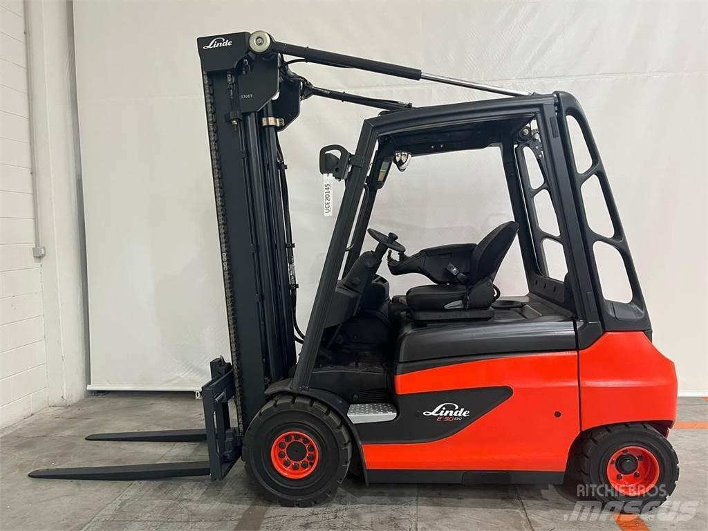 Linde E30-01 Elektrikli forkliftler