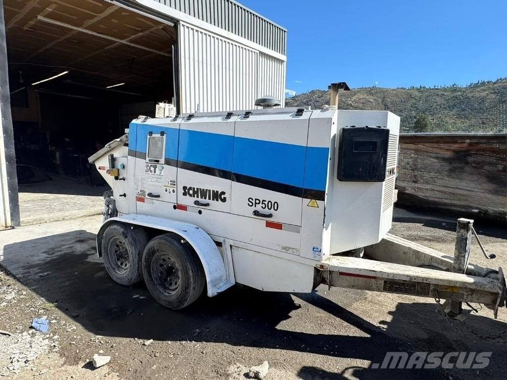 Schwing SP500 Beton pompaları