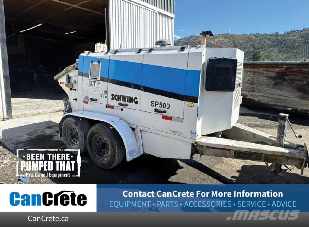 Schwing SP500 (#1049) Beton pompaları