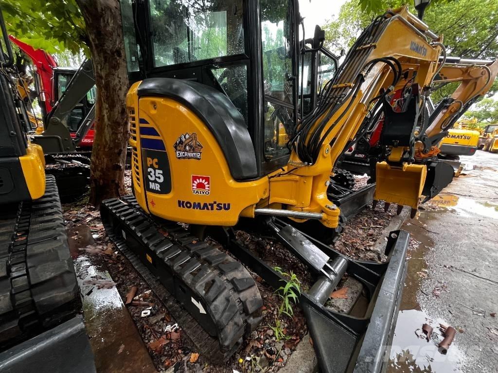 Komatsu PC 35 MR Mini ekskavatörler, 7 tona dek