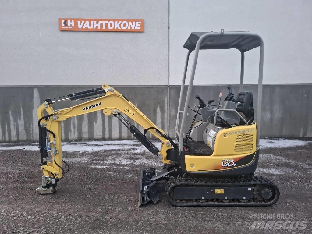 Yanmar Vio 17 Mini ekskavatörler, 7 tona dek