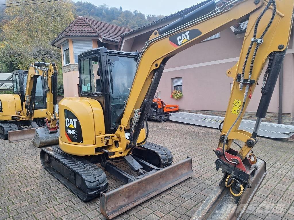 CAT 304 E CR Mini ekskavatörler, 7 tona dek