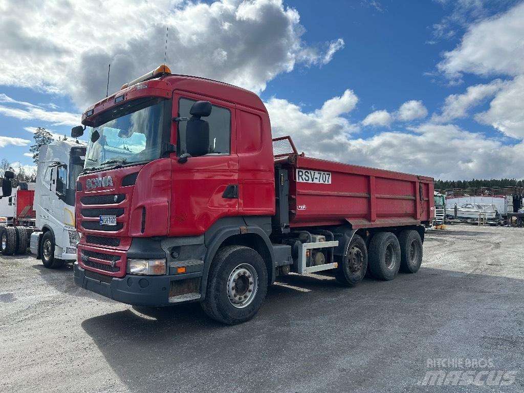 Scania R560 8x4 Damperli kamyonlar