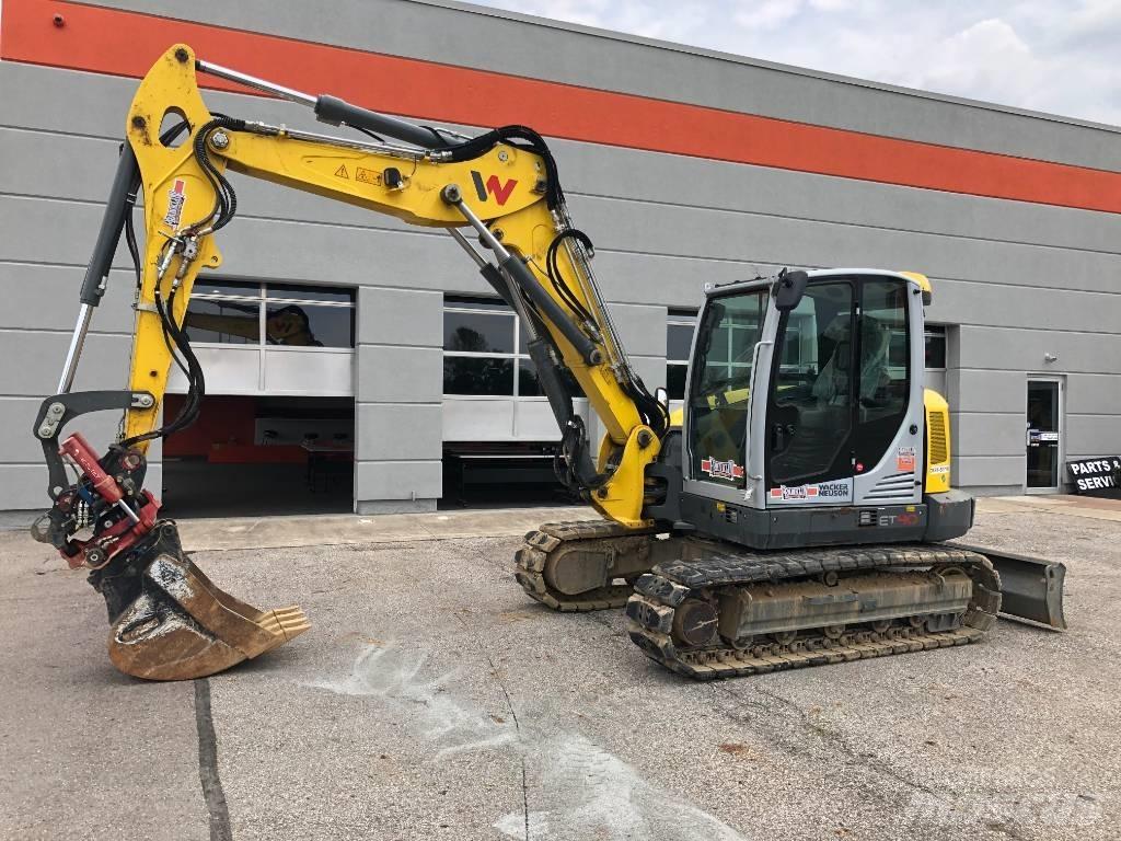 Wacker Neuson ET90 Paletli ekskavatörler