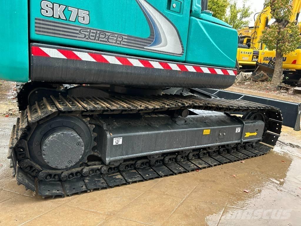 Kobelco SK 75 Mini ekskavatörler, 7 tona dek