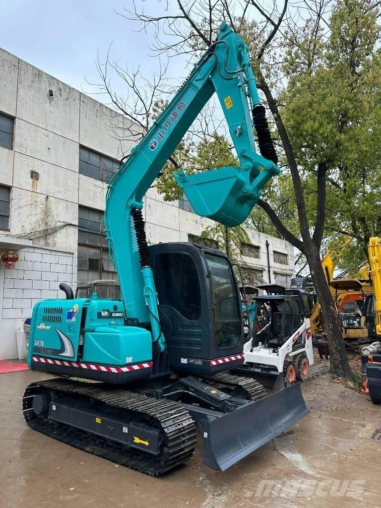 Kobelco SK 75 Mini ekskavatörler, 7 tona dek