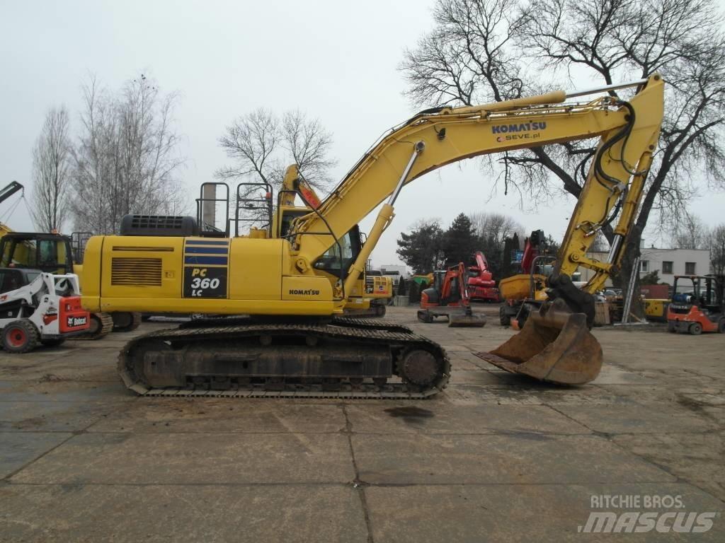 Komatsu PC 360 LC-10 Paletli ekskavatörler