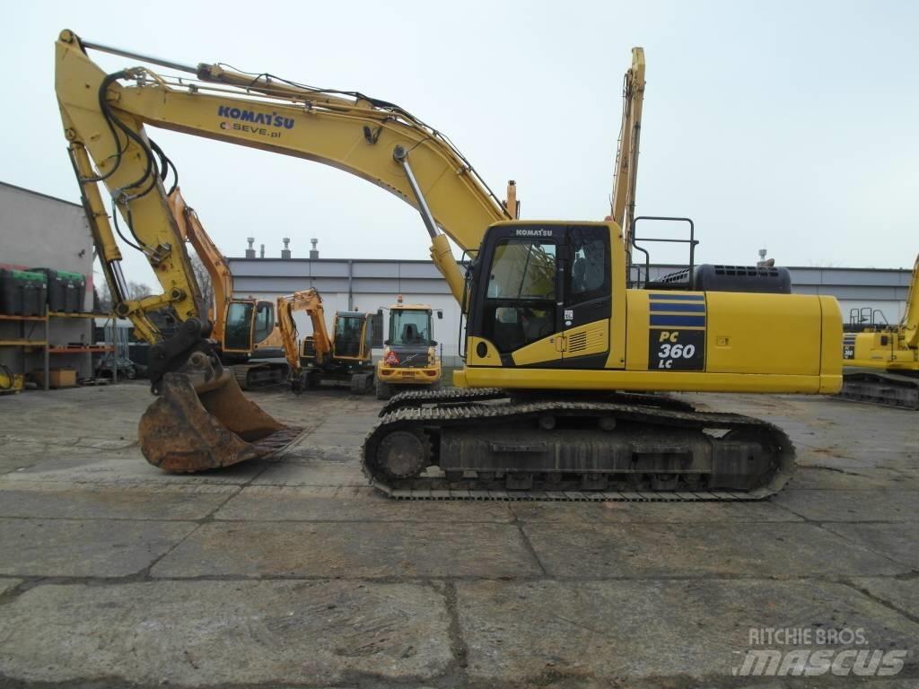 Komatsu PC 360 LC-10 Paletli ekskavatörler