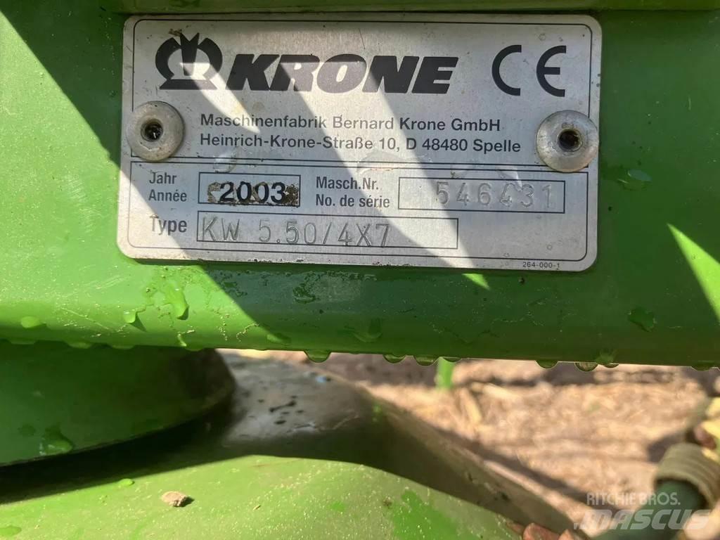 Krone Hooischudder Kombine tirmiklar