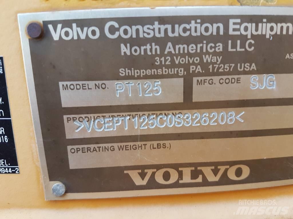 Volvo PT 125 Pnömatik lastikli silindirler