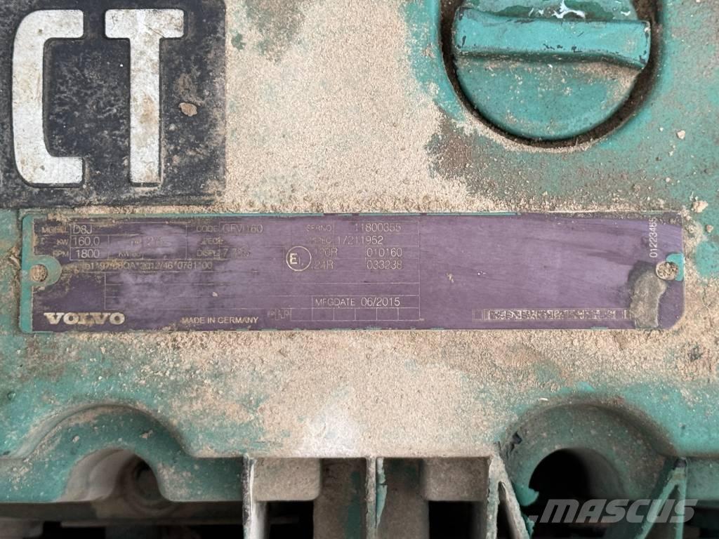 Volvo EC 250 EL Paletli ekskavatörler