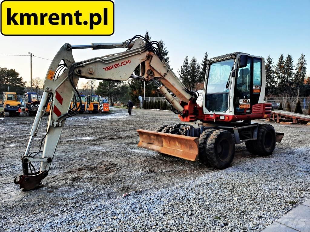 Takeuchi TB 295 Lastik tekerli ekskavatörler