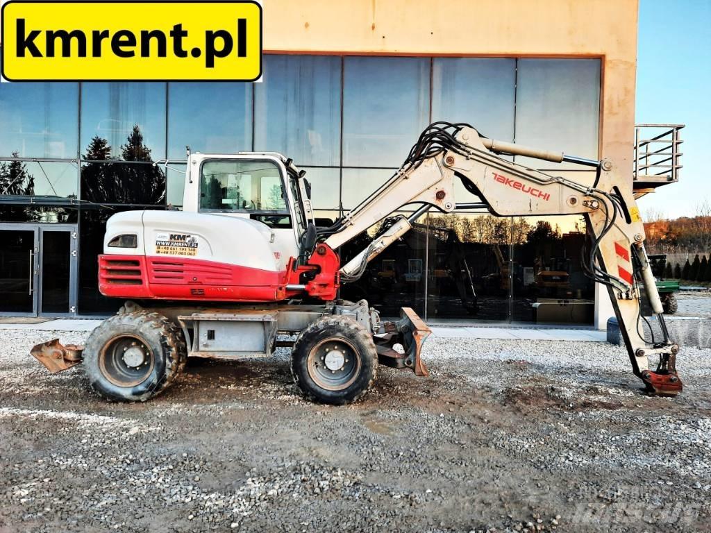 Takeuchi TB 295 Lastik tekerli ekskavatörler