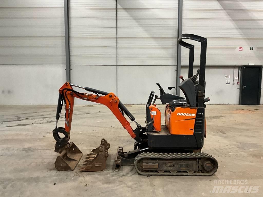 Doosan DX 10 Z Mini ekskavatörler, 7 tona dek